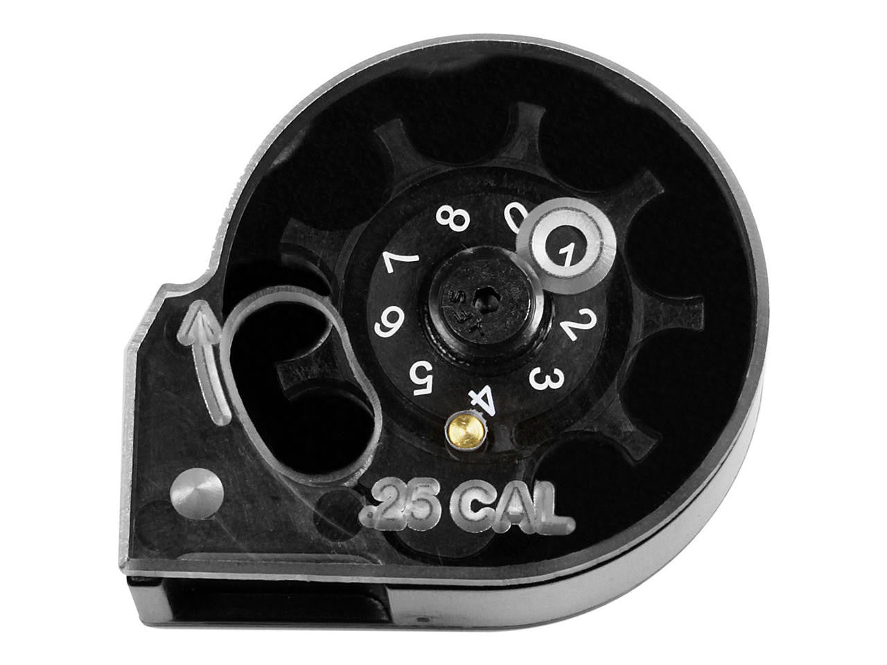 Umarex Gauntlet PCP .25 Cal 8rds Air Rifle Magazine, Black