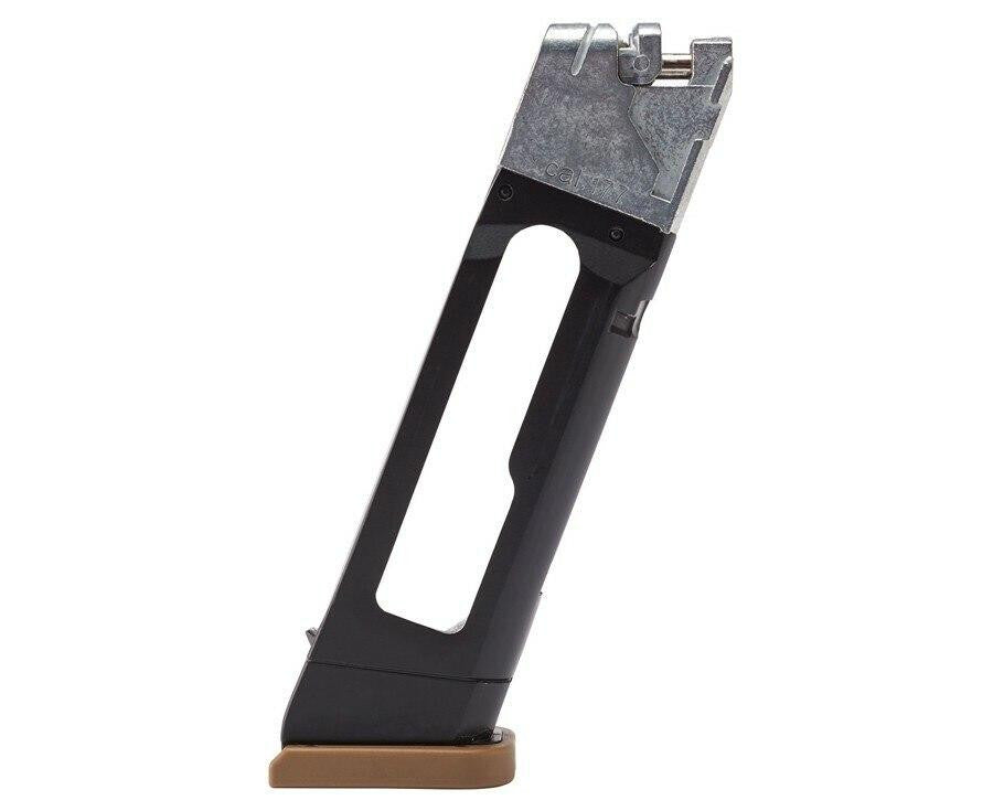 UMAREX Glock 19X Gen 5 .177 18rd Drop-Free Magazine, Black/Tan
