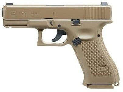 UMAREX Glock 19X Gen 5 .177 Co2 Air Pistol, Tan