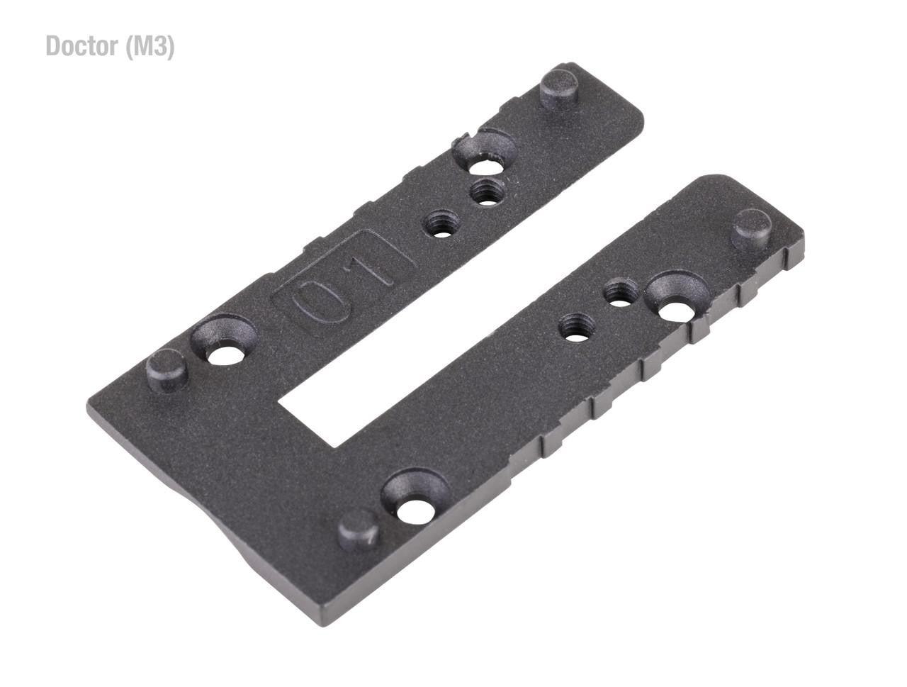 Umarex Optic Adapter Plates for GHK Glock Type MOS 3, 4pack