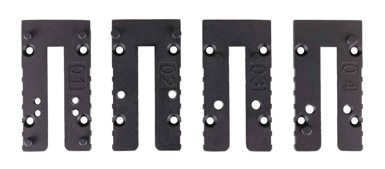 Umarex Optic Adapter Plates for GHK Glock Type MOS 3, 4pack