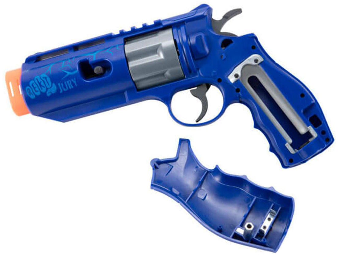 Umarex Rekt Jury CO2 Foam Dart Revolver, Blue