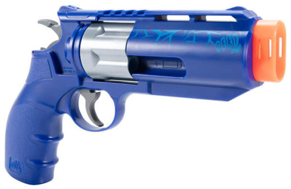 Umarex Rekt Jury CO2 Foam Dart Revolver, Blue