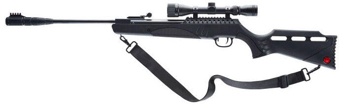 Umarex Ruger Targis .22 Cal Break Barrel Air Rifle with 4x32 Scope Kit, Black