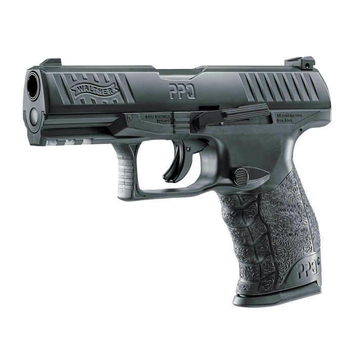 Umarex T4E Walther PPQ .43 Cal Co2 Blowback Paintball Pistol, Black