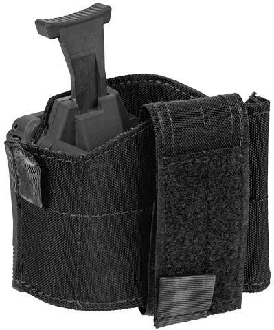 Universal Pistol Holster w/ Belt Clip, Black