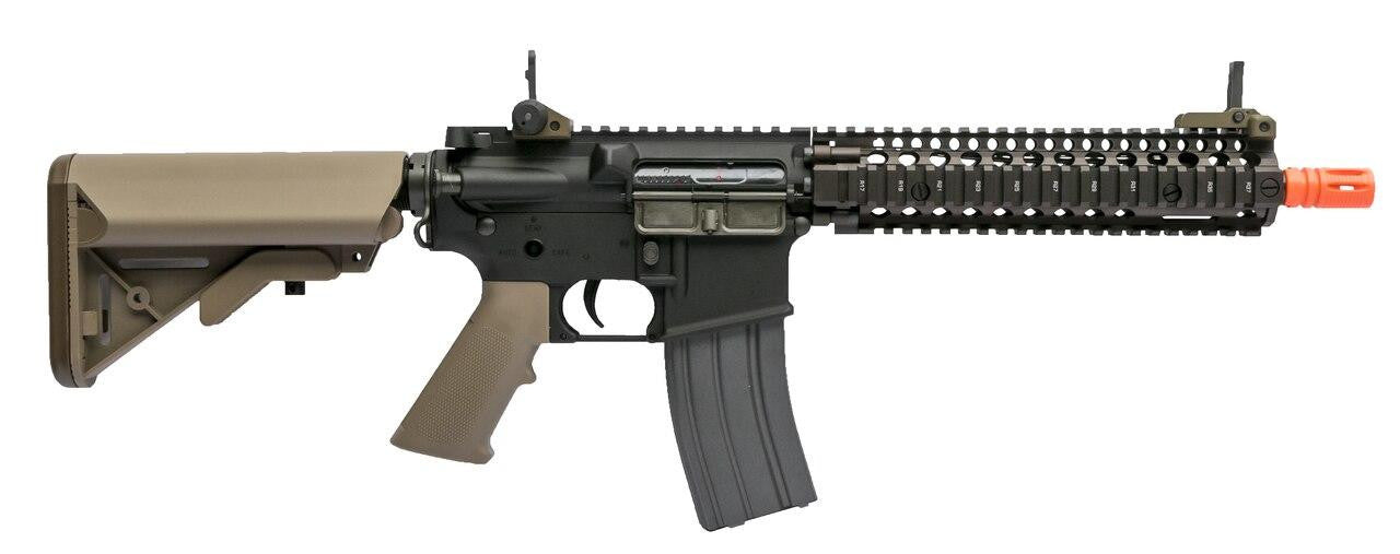 VFC Avalon MK18 Carbine Airsoft Rifle, Black / Tan