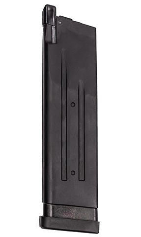 Vorsk 23rds Airsoft Vengeance Hi Capa Series Standard Green Gas Magazine, Black