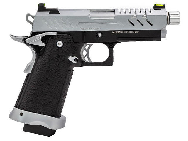 Vorsk 3.8 Hi Capa Pro GBB Airsoft Pistol, Chrome