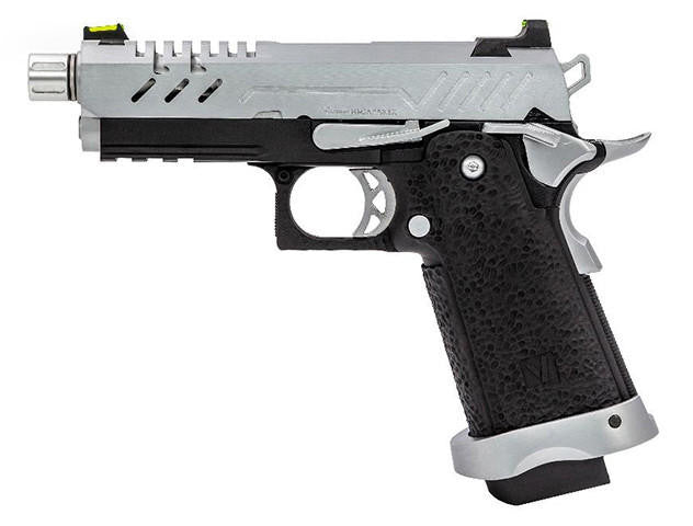 Vorsk 3.8 Hi Capa Pro GBB Airsoft Pistol, Chrome