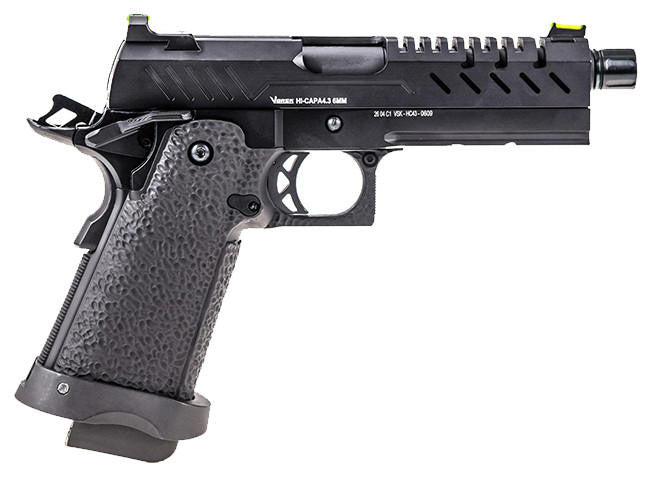 Vorsk 4.3 Hi Capa GBB Airsoft Pistol, Black
