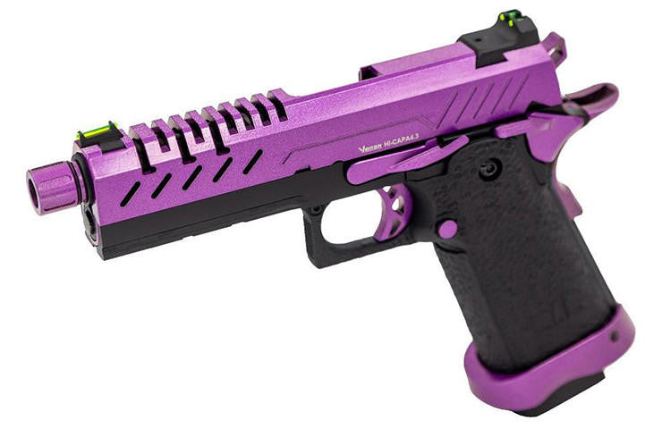Vorsk 4.3 Hi Capa GBB Airsoft Pistol, Purple