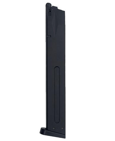 Vorsk Airsoft VM/Osiris Series 50rds Extended Gas Magazine, Black
