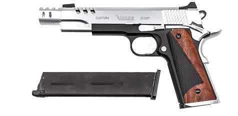 Vorsk CS Defender Pro MEU Double Pack Airsoft Pistol, Black/Silver