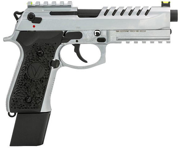 Vorsk Tactical VM9 Gas Blowback Airsoft Pistol, Silver