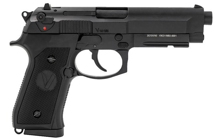 Vorsk VM9 Osiris Gas Blowback Airsoft Pistol, Black