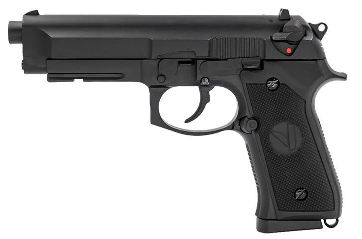 Vorsk VM9 Osiris Gas Blowback Airsoft Pistol, Black