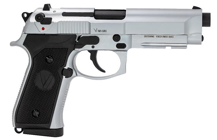 Vorsk VM9 Osiris Gas Blowback Airsoft Pistol, Silver
