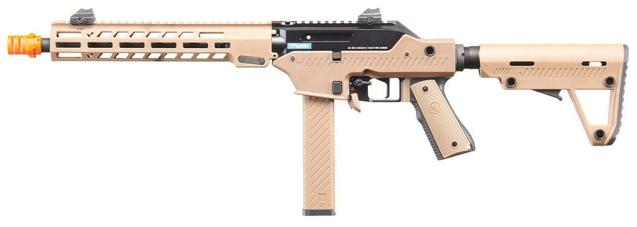 Vorsk VMP-2M Assault Variant Select Fire GBB Airsoft Rifle, Black/Tan