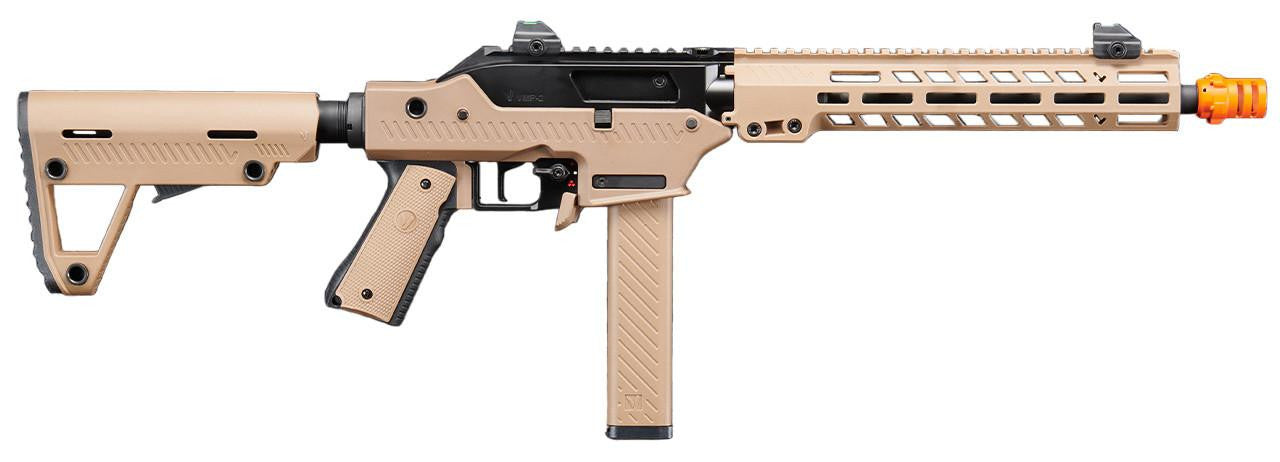 Vorsk VMP-2M Assault Variant Select Fire GBB Airsoft Rifle, Black/Tan