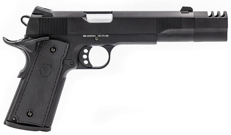 Vorsk VP-X Gas Blowback Airsoft Pistol, Black