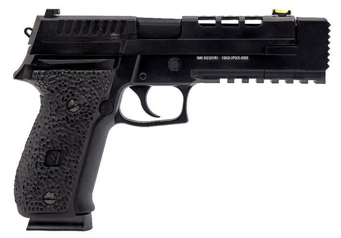 Vorsk VP26X Gas Blowback Airsoft Pistol, Black