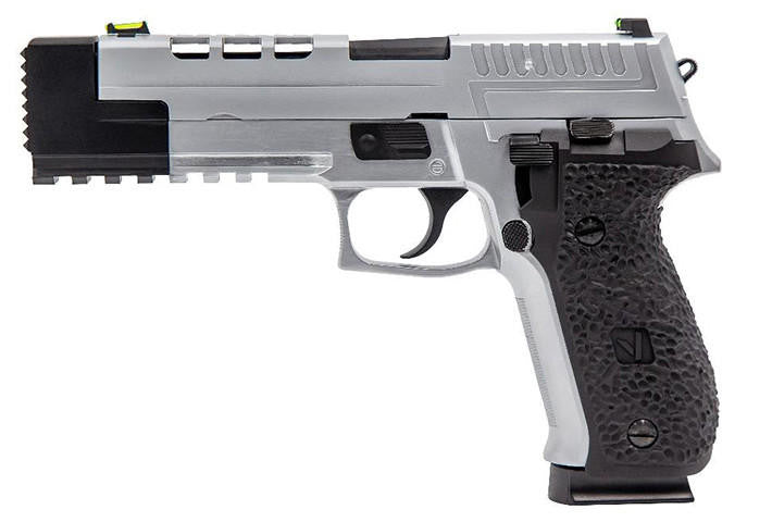 Vorsk VP26X Gas Blowback Airsoft Pistol, Silver