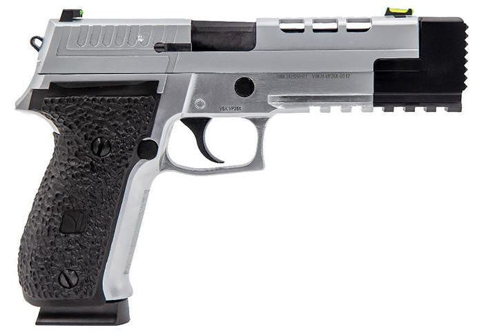 Vorsk VP26X Gas Blowback Airsoft Pistol, Silver