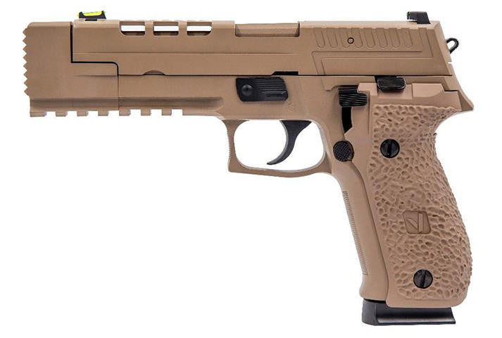 Vorsk VP26X Gas Blowback Airsoft Pistol, Tan