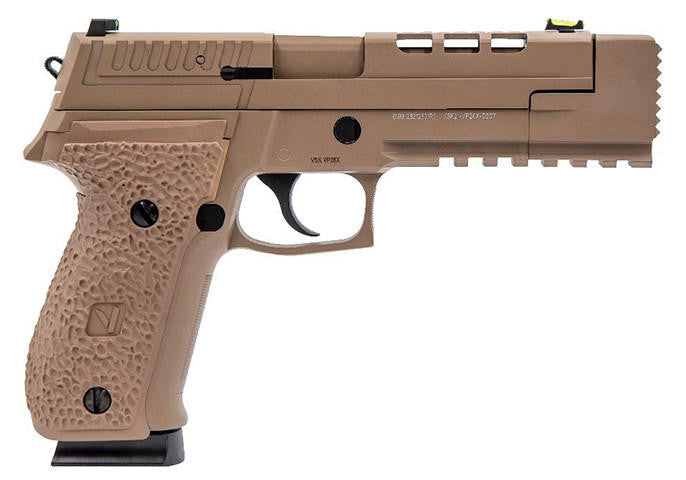 Vorsk VP26X Gas Blowback Airsoft Pistol, Tan