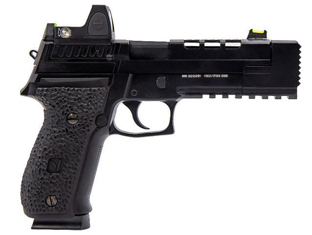 Vorsk VP26X Gas Blowback Airsoft Pistol w/ Micro Red Dot, Black