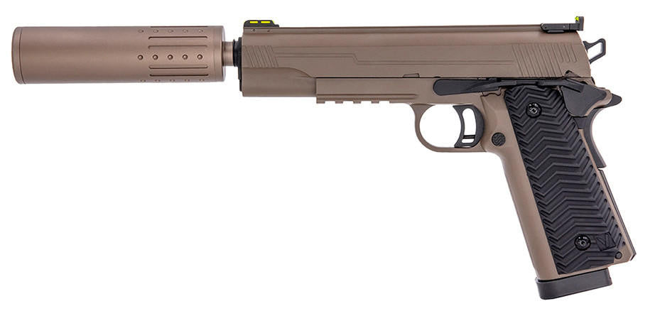Vorsk VX-14 GBB Airsoft Pistol, Dark Earth