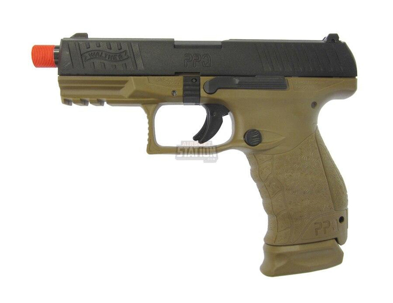 Walther PPQ Tac Gas Blowback Airsoft Pistol