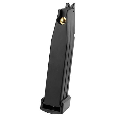 WE-Tech 31 Round CO2 Airsoft Magazine for Hi-Capa GBB, Black