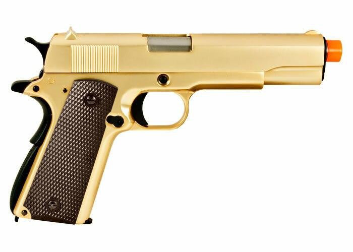 WE Gold 1911 Full Metal Gas Blowback Airsoft Gun