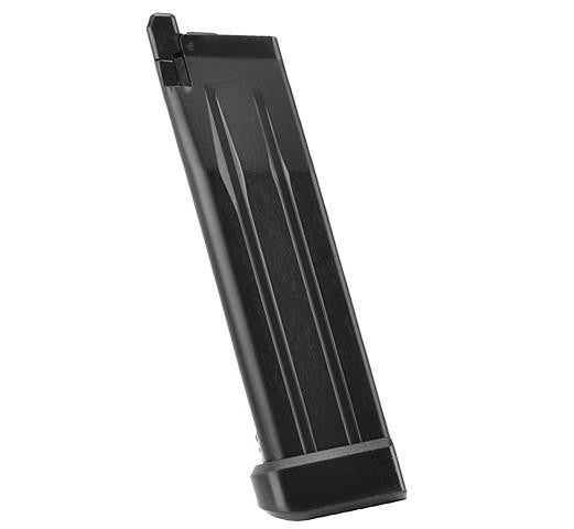 WE Tech 28 Round 3.8 Hi-Capa CO2 Airsoft Magazine, Black