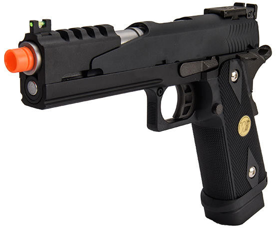 WE-Tech Hi-Capa 5.1 "Dragon" Full Auto Gas Blowback Airsoft Pistol, Black
