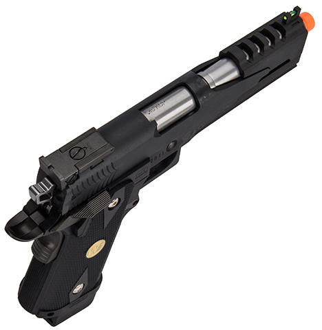 WE-Tech Hi-Capa 5.1 "Dragon" Full Auto Gas Blowback Airsoft Pistol, Black