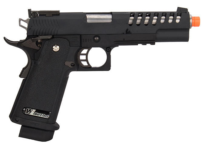 WE-Tech Hi-Capa 5.1 K2-Version Lightened Full Metal Gas Blowback Airsoft Pistol