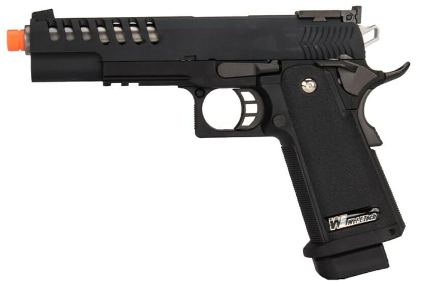 WE-Tech Hi-Capa 5.1 K2-Version Lightened Full Metal Gas Blowback Airsoft Pistol