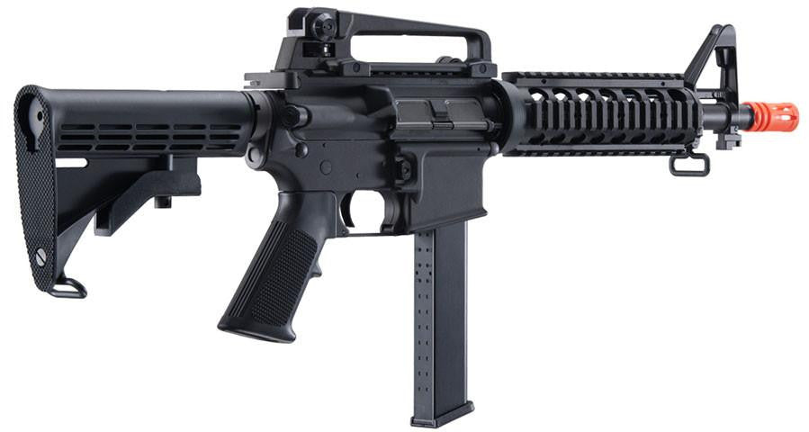 WE-Tech M4 CQB PCC Gas Blowback Airsoft Rifle, Black
