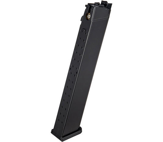 WE-Tech PCC 50 Round Green Gas Magazine, Black