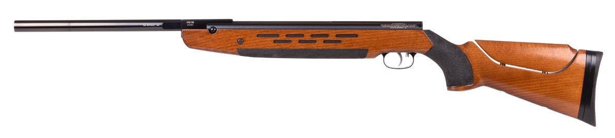Weihrauch HW98 .22 Breakbarrel Air Rifle, Wood/Black