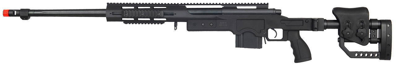 Well MB4411 Bolt Action Airsoft Sniper Rifle, Black