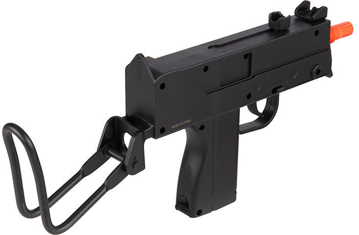 Well CO2 Plastic Uzi Airsoft Pistol, Black