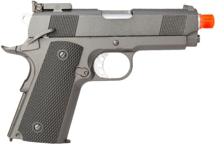 Well G193 Gas Powered Blowback Airsoft Pistol, Gray