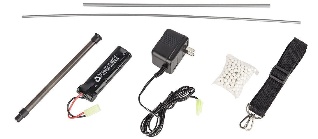 Well M1A1 WWII Submachine Gun AEG, Black