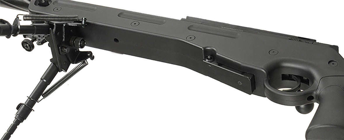 Well MB4420 Bolt Action Airsoft Sniper Rifle, Black