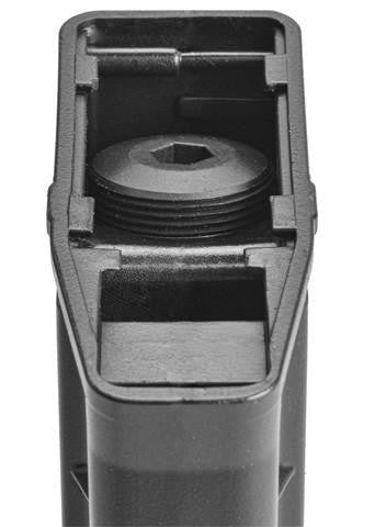 WellFire 50 Round CO2 Gas Magazine for AK74U GBB Rifles, Black