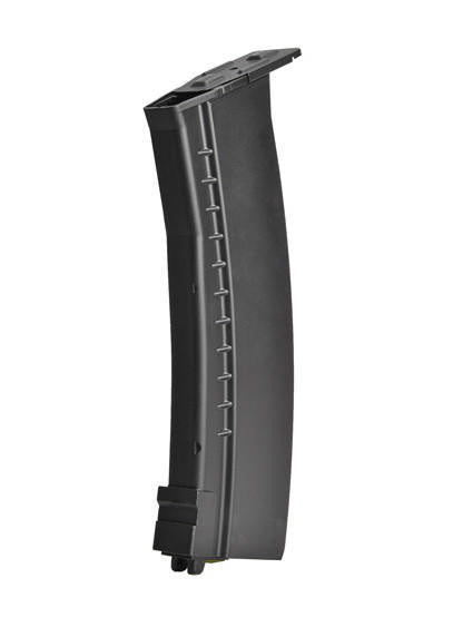 WellFire 50 Round CO2 Gas Magazine for AK74U GBB Rifles, Black